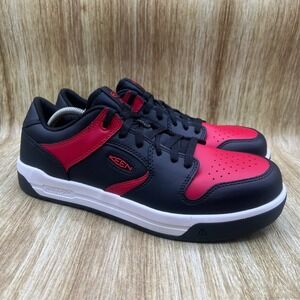 Keen Utility Overton Men's Size 12 Red Black White Slip Resistant Work Shoes NEW